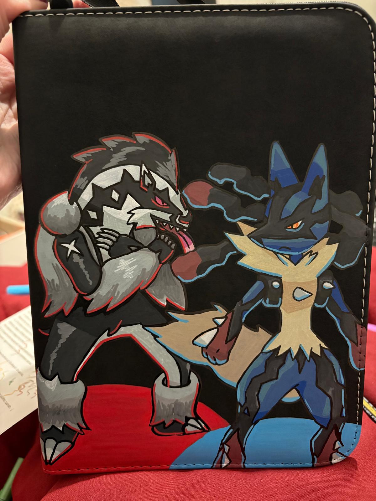 Obstagoon & Lucario Binder